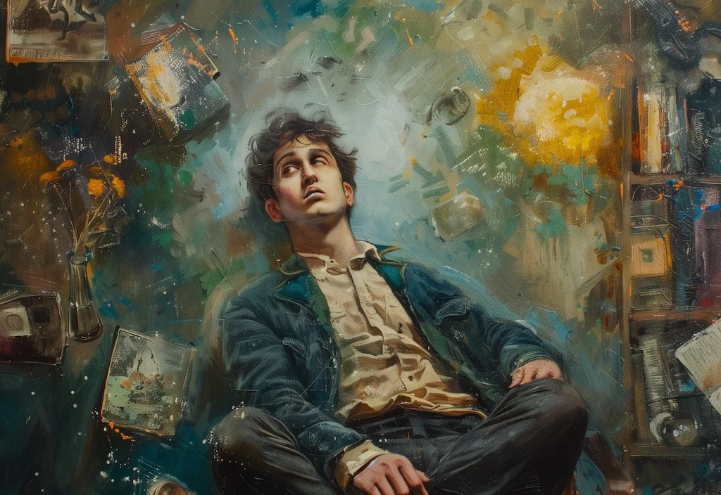 Peter Pickering channels his inner Oscar Wilde finding purpose through creativity