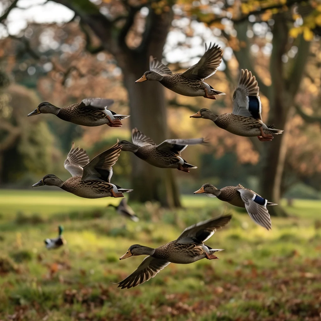 Peter Pickering reared wild ducks that were released into Calke Estate