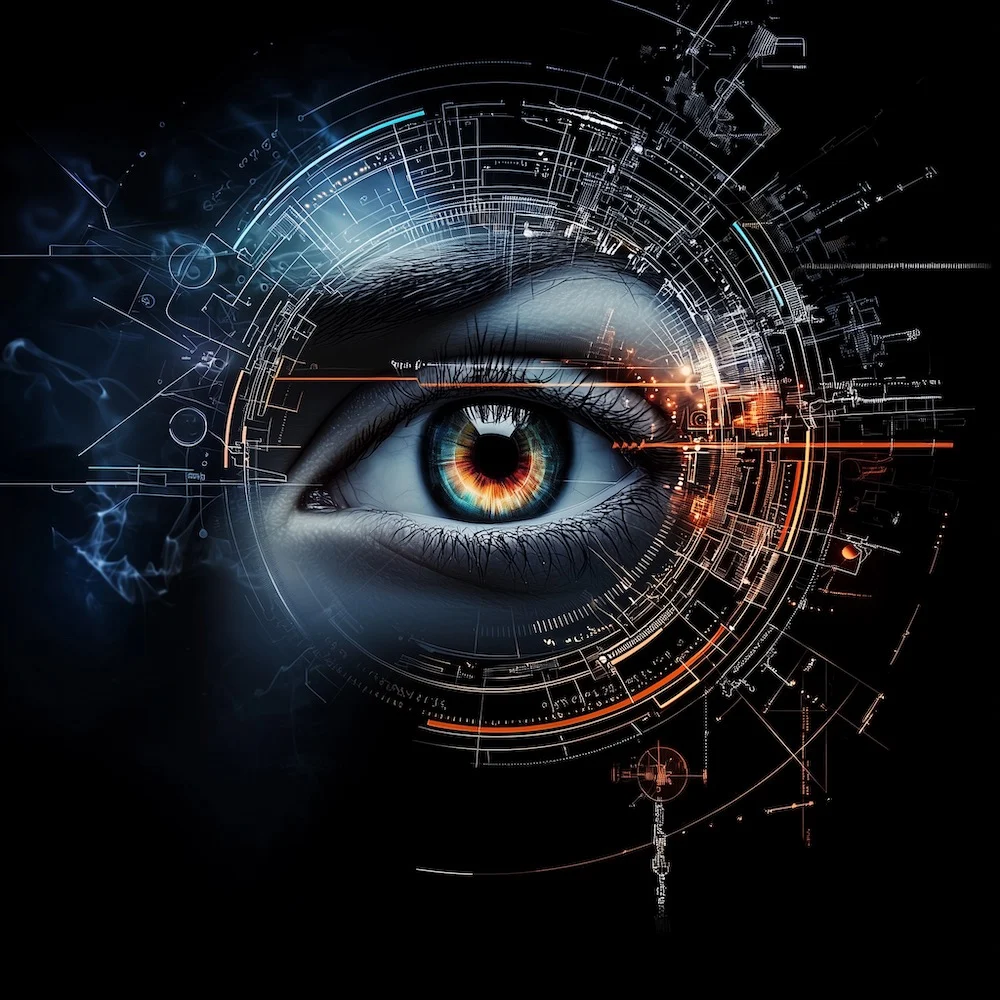 Eye and brain neural interface for photos