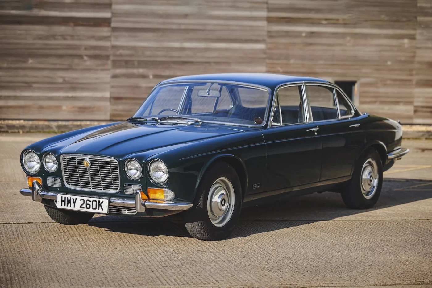Peter Pickering owned a number of Jaguar XJ6s, like this one, in his early days in Australia