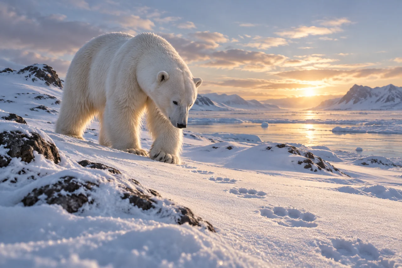 Polar bear artwork for The Inscrutable Chronicles of Bipolar Bear