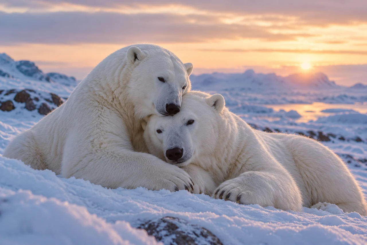 Polar bear artwork for The Unbreakable Bond of Bipolar Bear